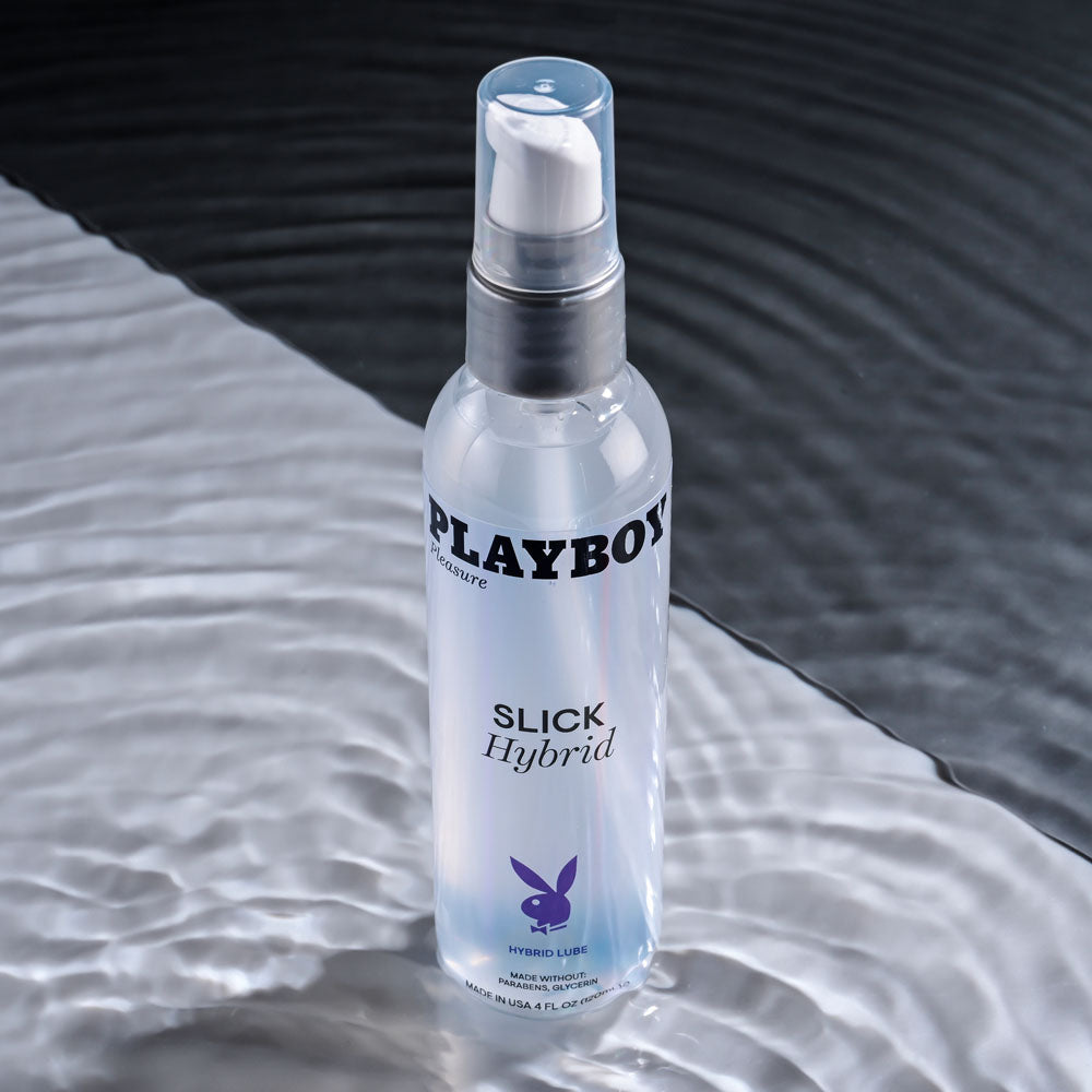 Playboy Pleasure Slick Hybrid 120 Ml Hybrid Lubricant 120 Ml Bottle