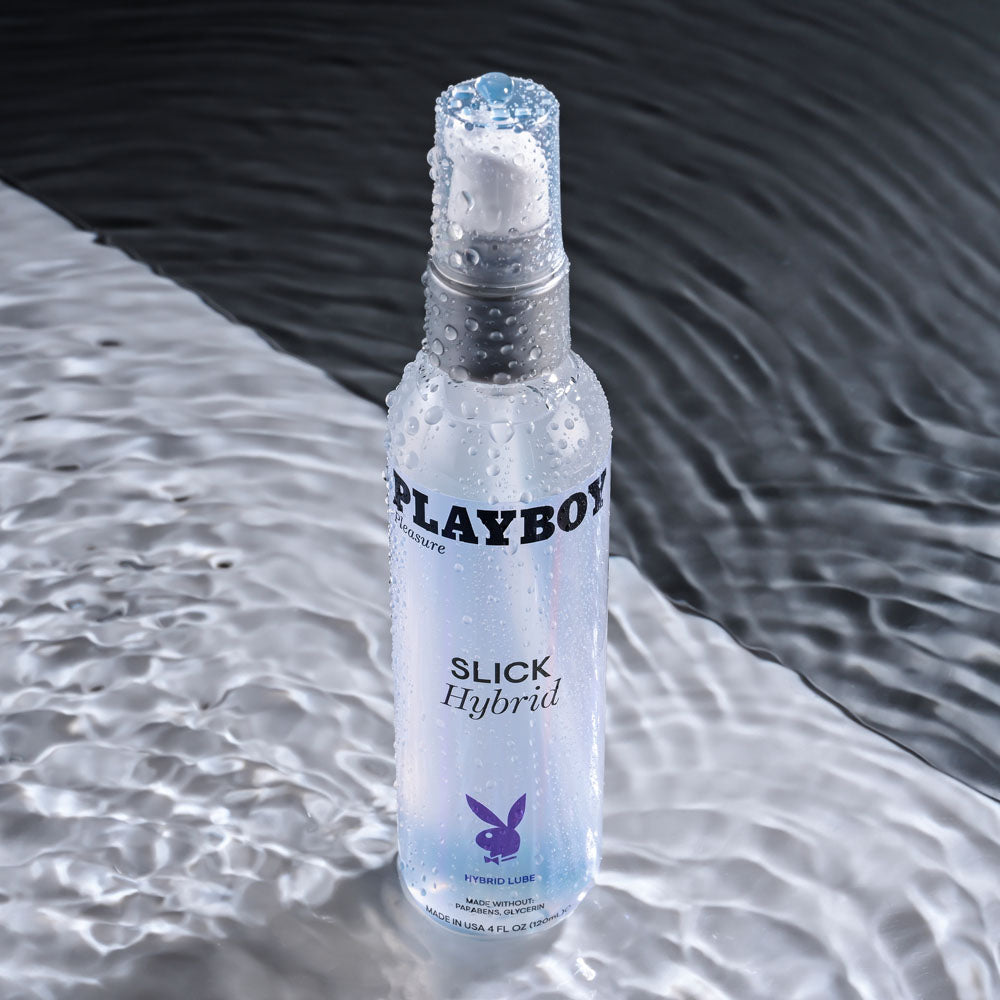 Playboy Pleasure Slick Hybrid 120 Ml Hybrid Lubricant 120 Ml Bottle