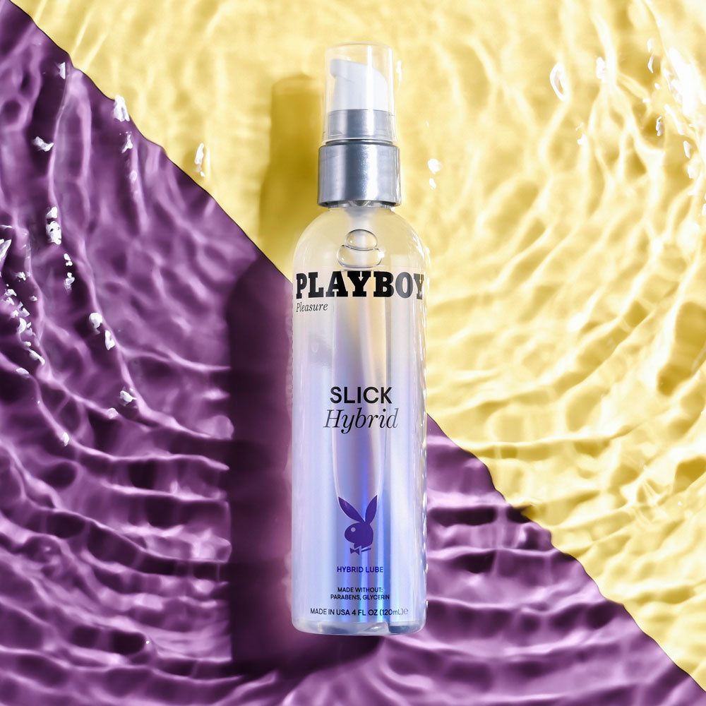 Playboy Pleasure Slick Hybrid 120 Ml Hybrid Lubricant 120 Ml Bottle