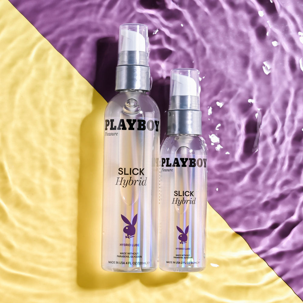 Playboy Pleasure Slick Hybrid 120 Ml Hybrid Lubricant 120 Ml Bottle