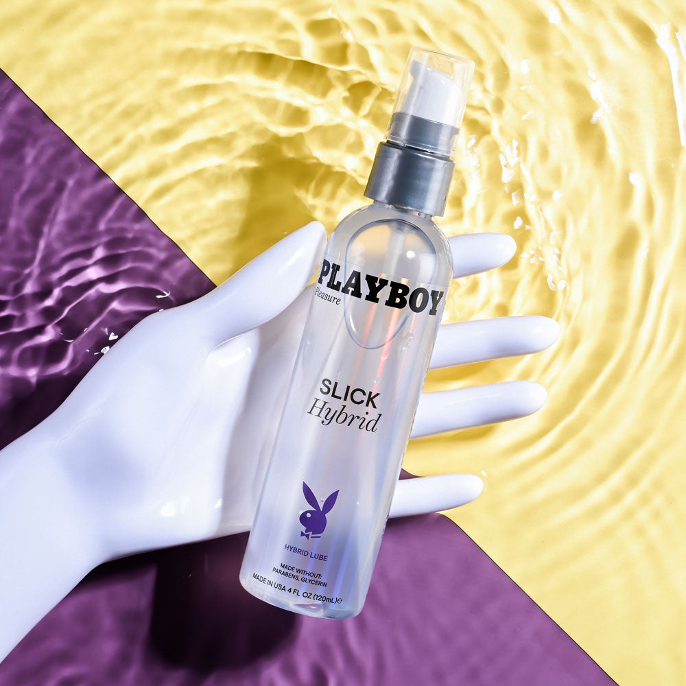Playboy Pleasure Slick Hybrid 120 Ml Hybrid Lubricant 120 Ml Bottle