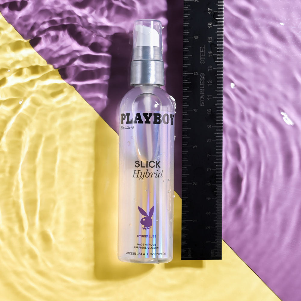 Playboy Pleasure Slick Hybrid 120 Ml Hybrid Lubricant 120 Ml Bottle