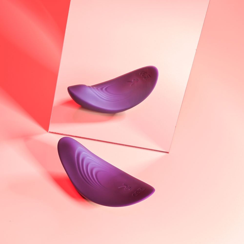 Playboy Pleasure Our Little Secret Purple Usb Rechargeable Panty Vibrator With Wireless Remote Control