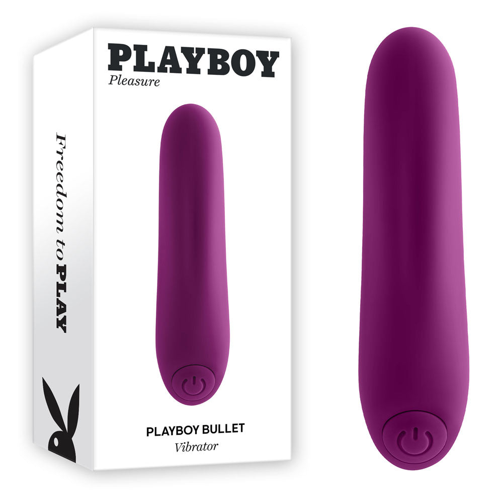 Playboy Pleasure Playboy Bullet Purple 9 Cm Usb Rechargeable Bullet
