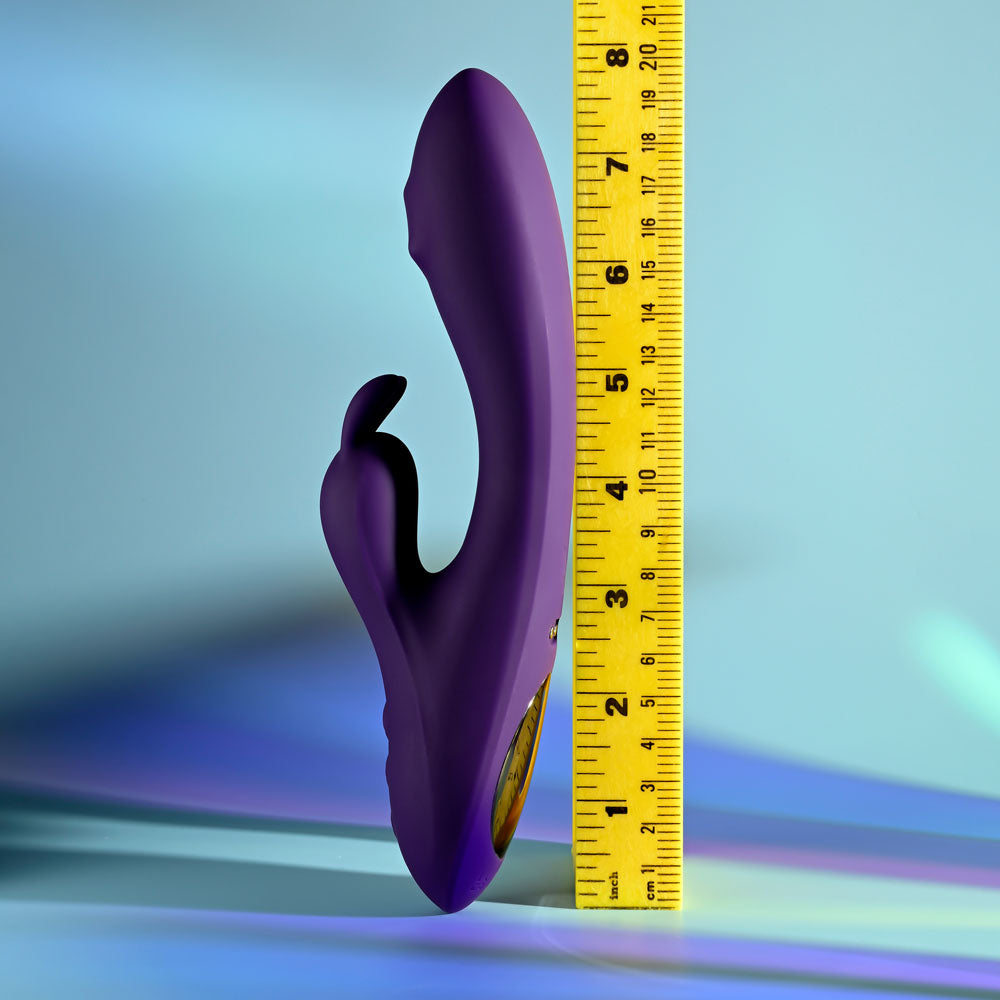 Playboy Pleasure On Repeat Purple 19.7 Cm Usb Rechargeable Rabbit Vibrator