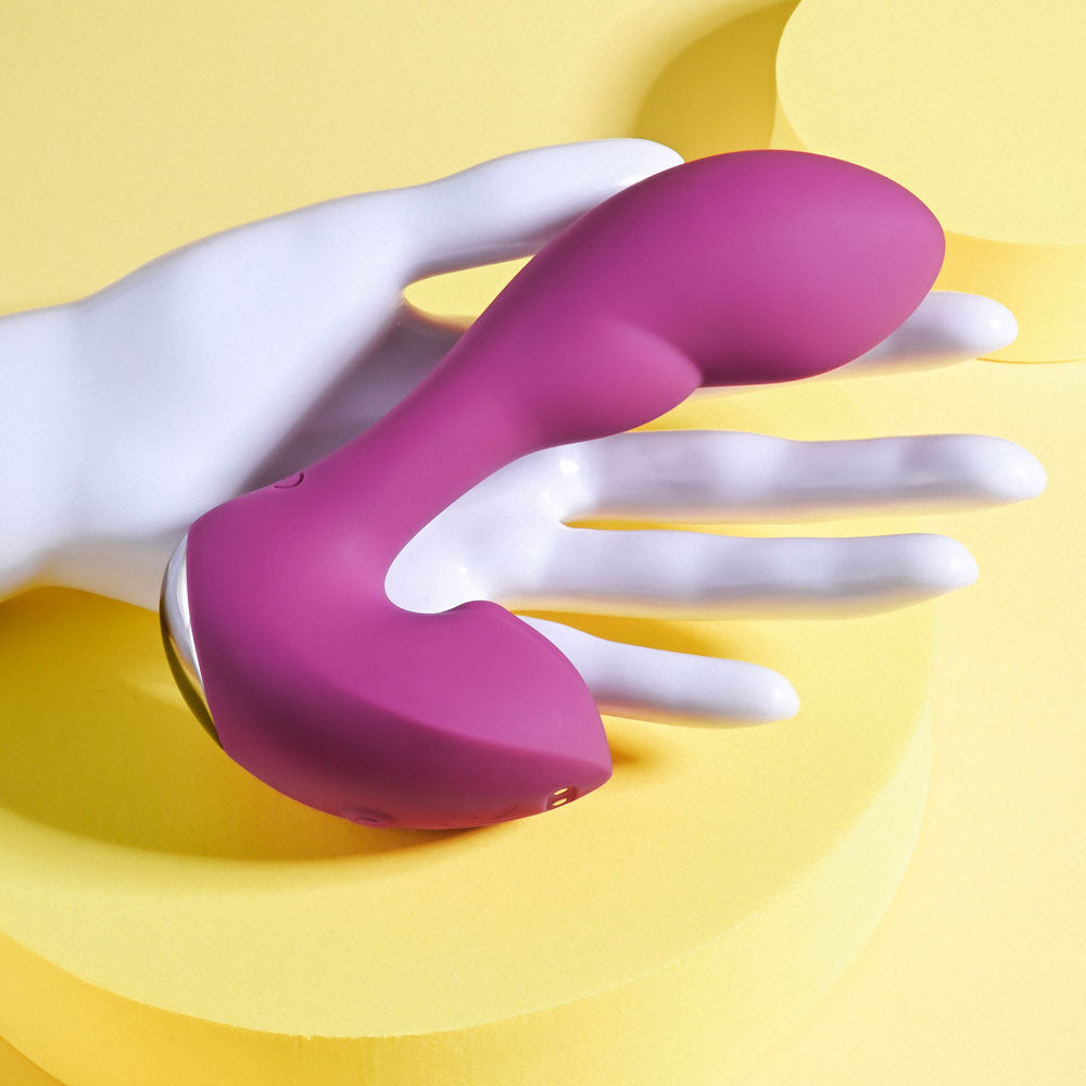 Playboy Pleasure Arch Purple 14.1 Cm Usb Rechargeable G Spot Vibrator