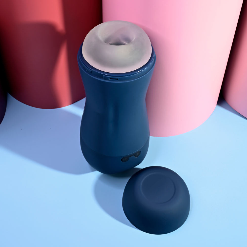 Playboy Pleasure Gusto Usb Rechargeable Vibrating & Sucking Masturbator