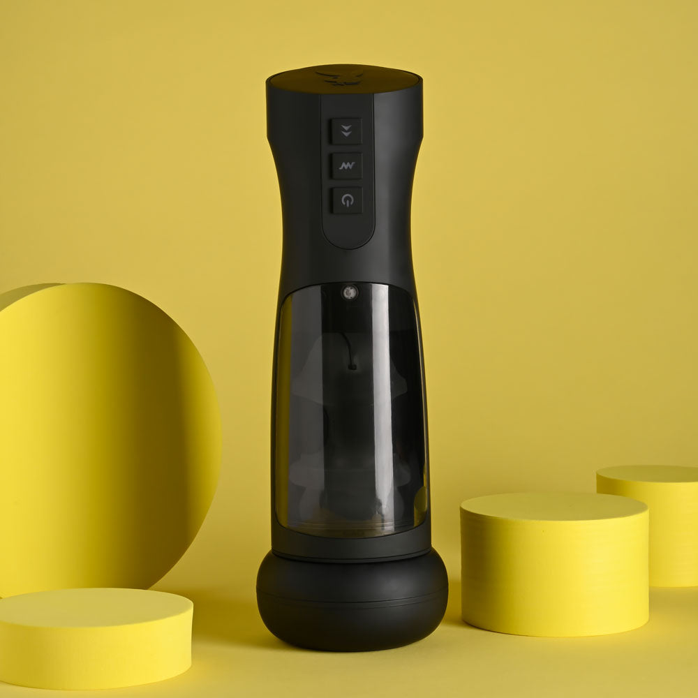 Playboy Pleasure End Game Usb Rechargeable Vibrating & Self Sanitising Stroker