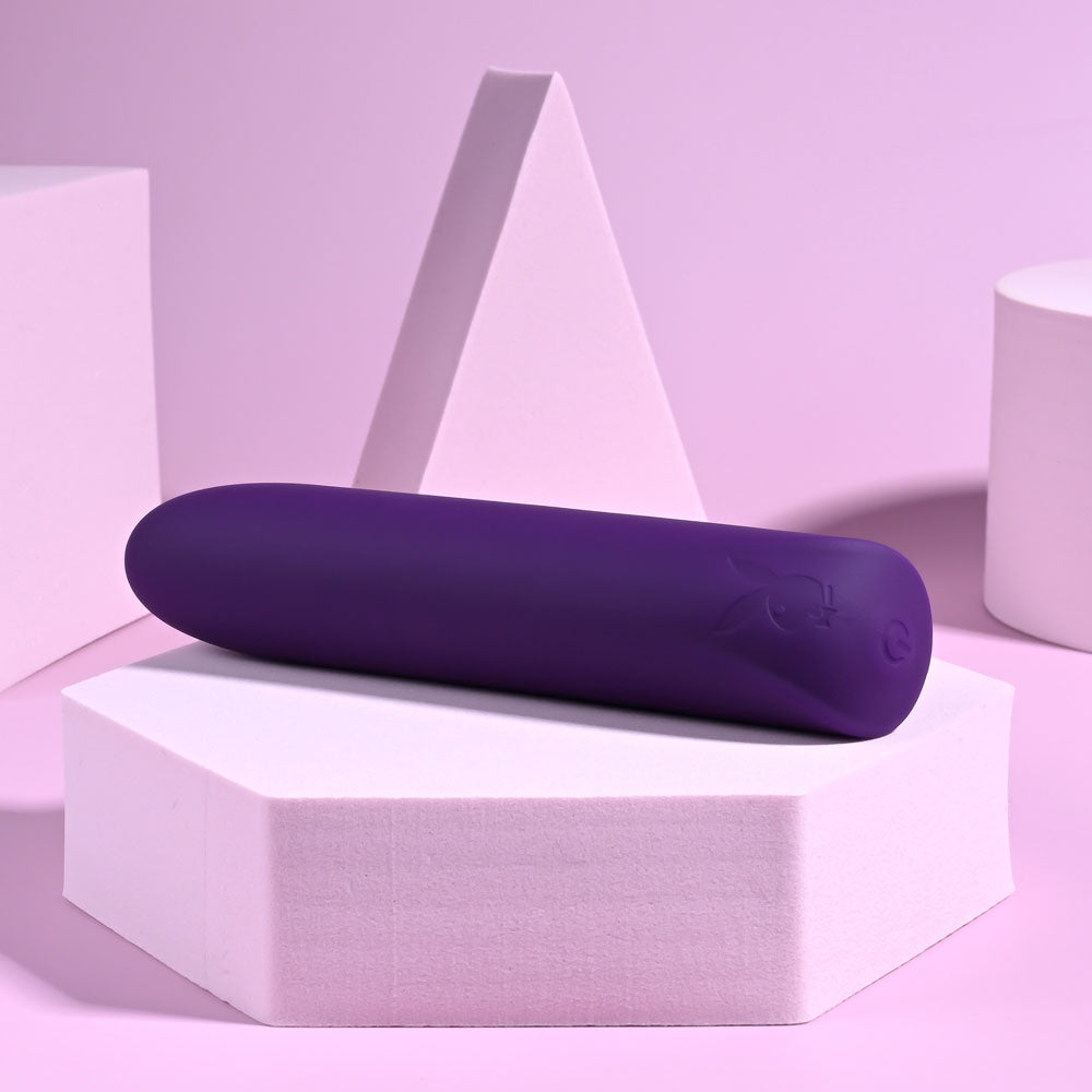 Playboy Pleasure One & Only Purple 12 Cm Usb Rechargeable Bullet