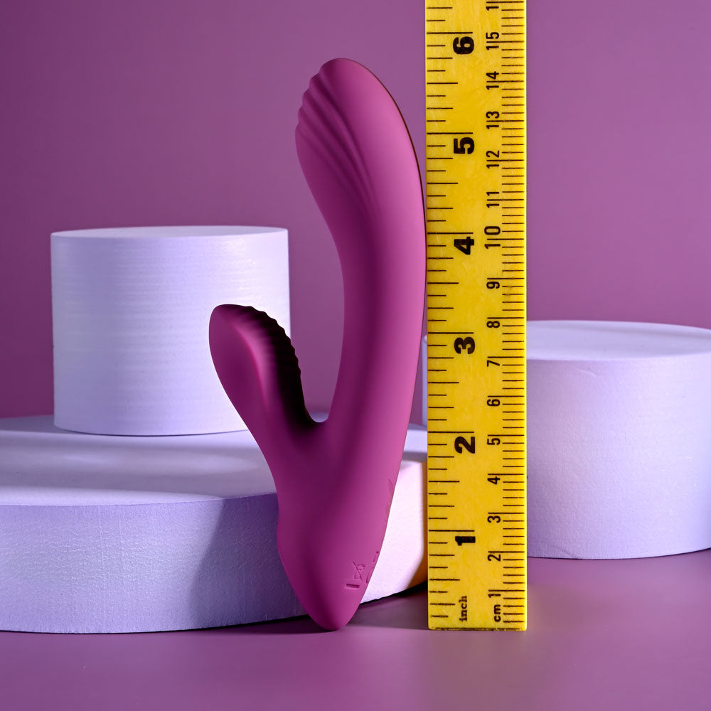Playboy Pleasure Bitty Bunny Purple 14.7 Cm Usb Rechargeable Rabbit Vibrator