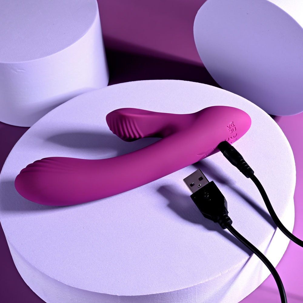 Playboy Pleasure Bitty Bunny Purple 14.7 Cm Usb Rechargeable Rabbit Vibrator