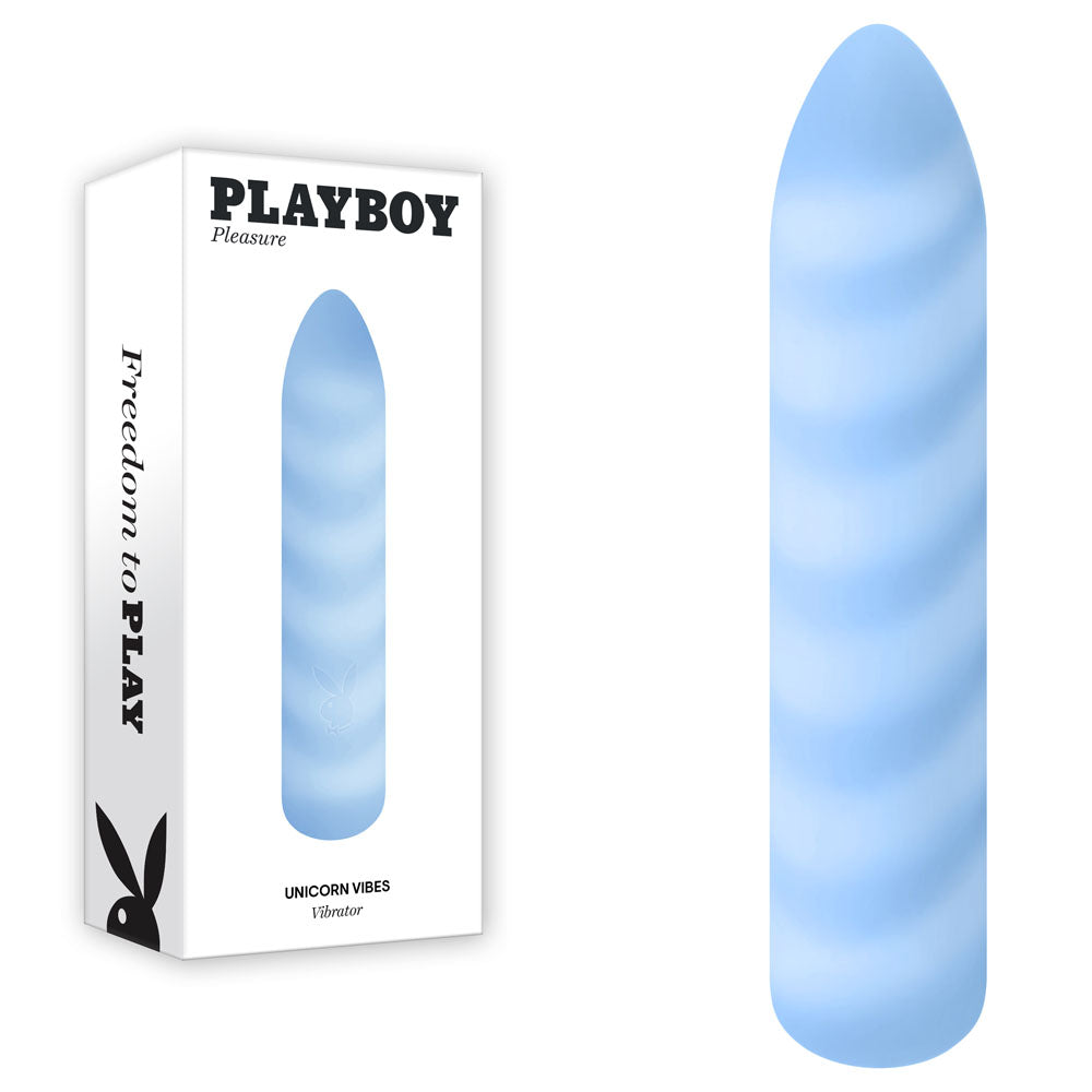 Playboy Pleasure Unicorn Vibes 11.7 Cm Usb Rechargeable Bullet