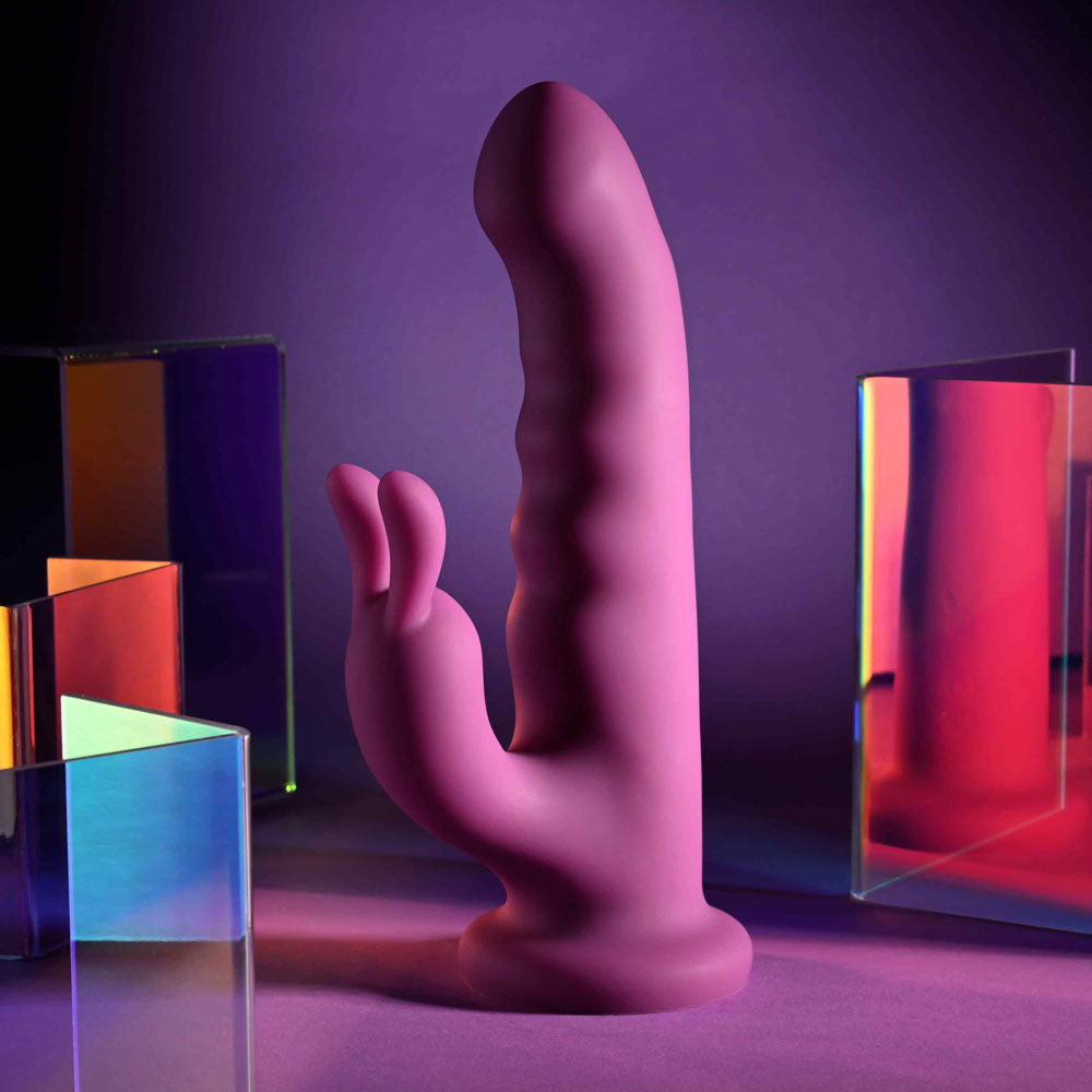 Playboy Pleasure Fluffle Purple 19.7 Cm Usb Rechargeable Rabbit Vibrator