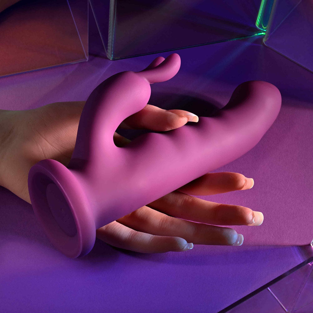 Playboy Pleasure Fluffle Purple 19.7 Cm Usb Rechargeable Rabbit Vibrator