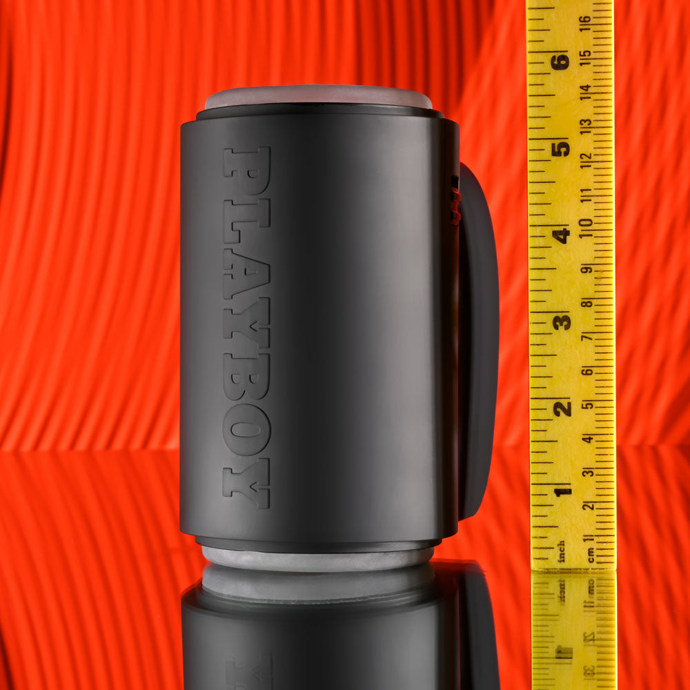Playboy Pleasure Come Along Usb Rechargeable Vibrating Stroker