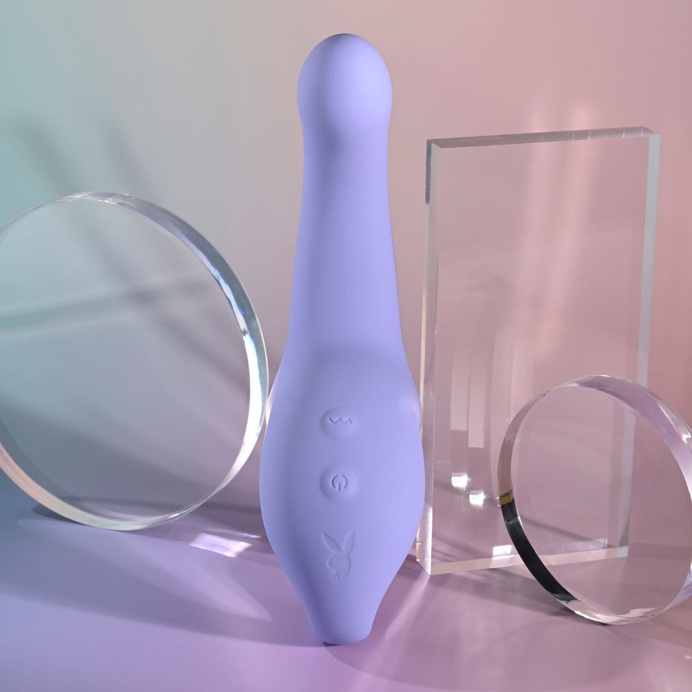 Playboy Pleasure Nice To Meet You Purple 19.5 Cm Usb Rechargeable Vibrator