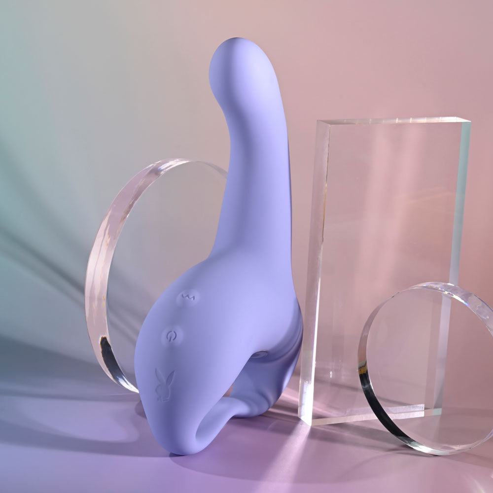 Playboy Pleasure Nice To Meet You Purple 19.5 Cm Usb Rechargeable Vibrator