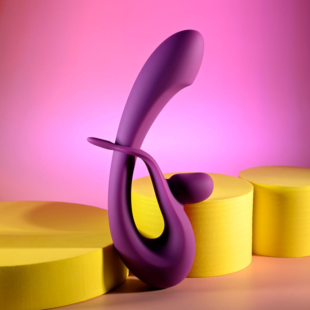Playboy Pleasure Cha Cha Slide Purple 20 Cm Usb Rechargeable Rabbit Vibrator