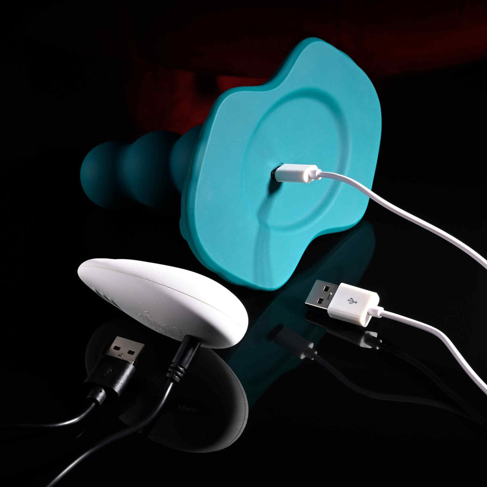 Playboy Pleasure Have A Seat Green Usb Rechargeable Rideable Vibrator And Grinder Pad With Remote