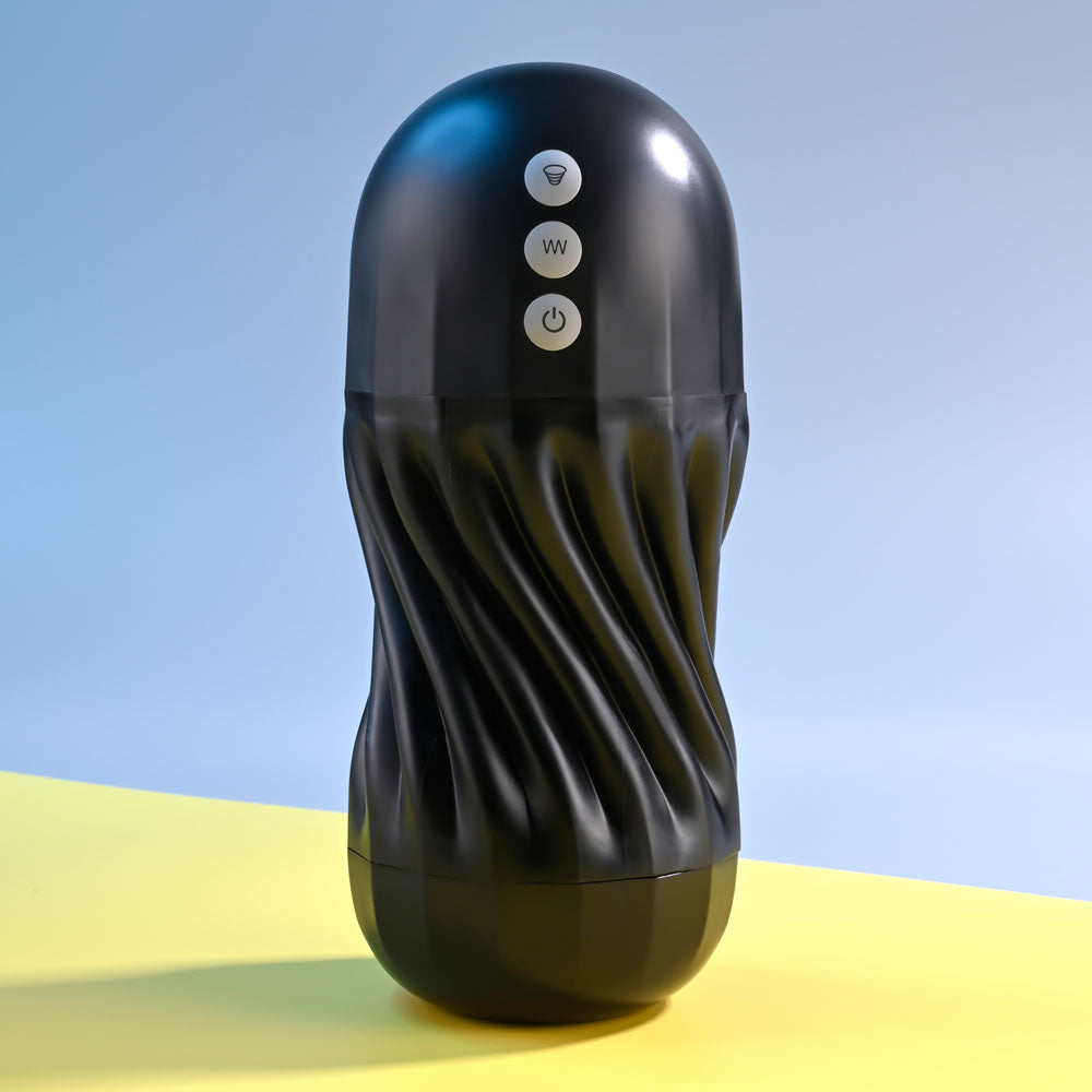 Playboy Pleasure Solo Usb Rechargeable Vibrating And Sucking Stroker