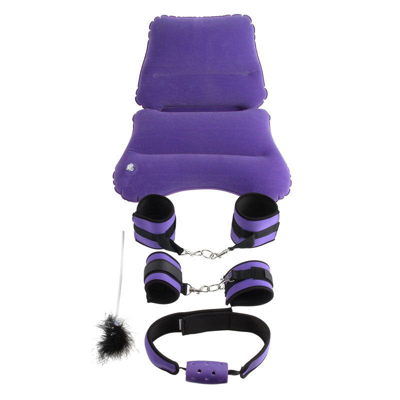 Fetish Fantasy Series Purple Pleasure Bondage Set 8 Piece Set