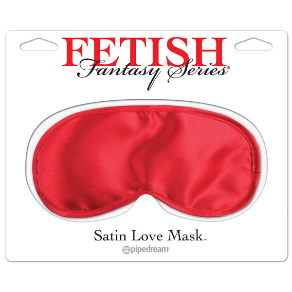 Fetish Fantasy Series Satin Love Mask Red Eye Mask