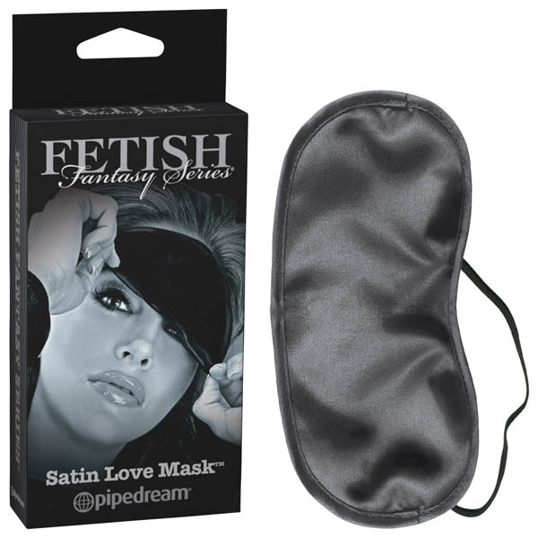 Fetish Fantasy Series Limited Edition Satin Love Mask Black Eye Mask