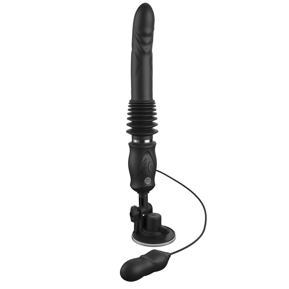 Ffs Ultimate Silicone Thruster Black Black Usb Rechargeable Thrusting Vibrator