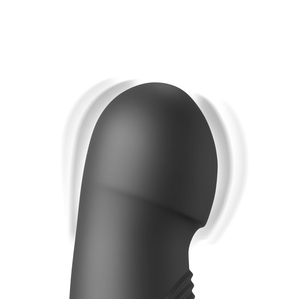 Fetish Fantasy Series Pogo Thruster Black Usb Rechargeable 23.5 Cm Gyrating Rabbit Vibrator