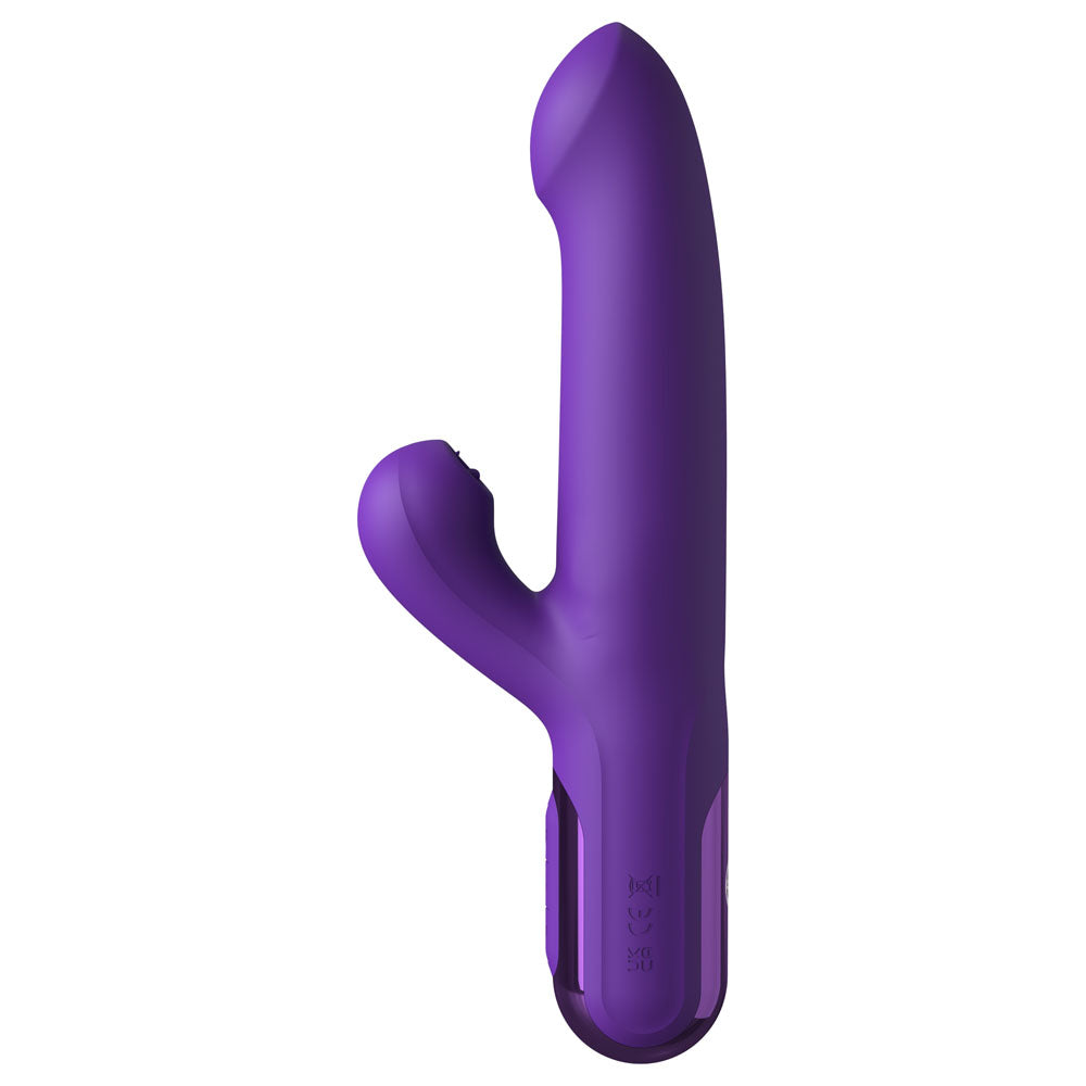 Fantasy For Her Super Soni X Thruster Purple Usb Rechargeable Thrusting Rabbit Vibrator