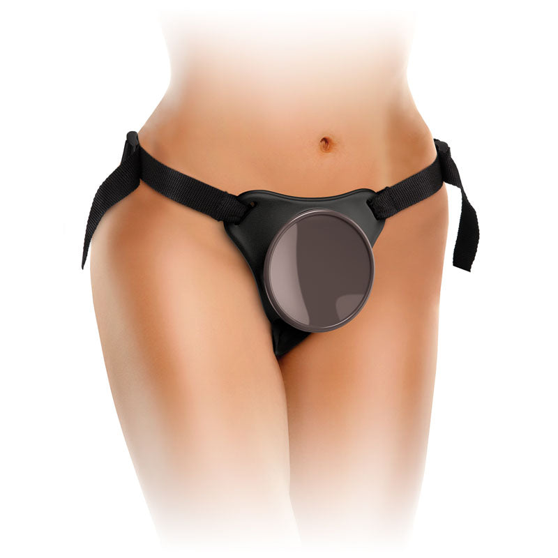 King Cock Elite Ultimate Vibrating Silicone Body Dock Kit Body Dock Strap On Harness With 17.8 Cm Vibrating Dong & Vibrating Balls