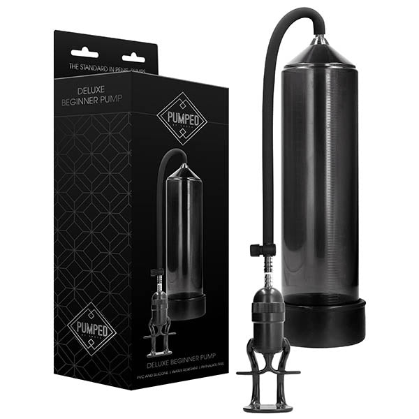 Pumped Deluxe Beginner Pump Black Penis Pump