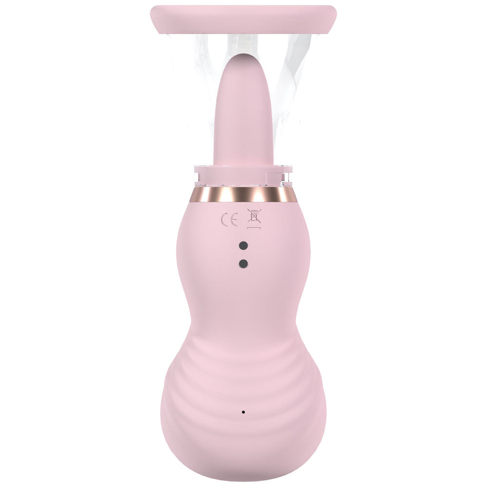 Pumped Sensual Auto Vulva & Brest Pump Pink Pink Usb Rechargeable Ladies Pump
