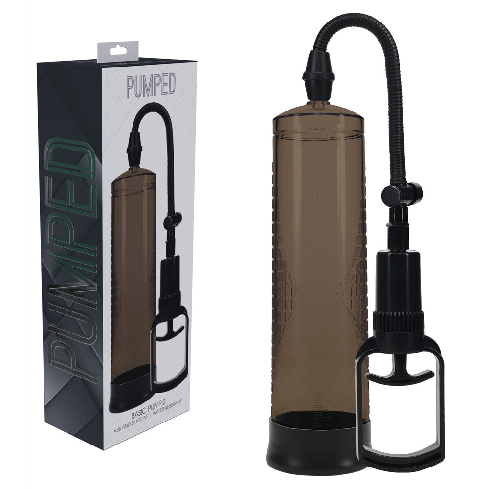Pumped Basic Pump 2 Black Black Penis Pump