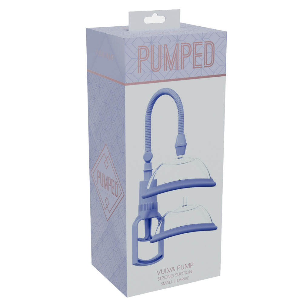 Pumped Vulva Pump Lavender Lavender Vagina Pump With 2 Cups