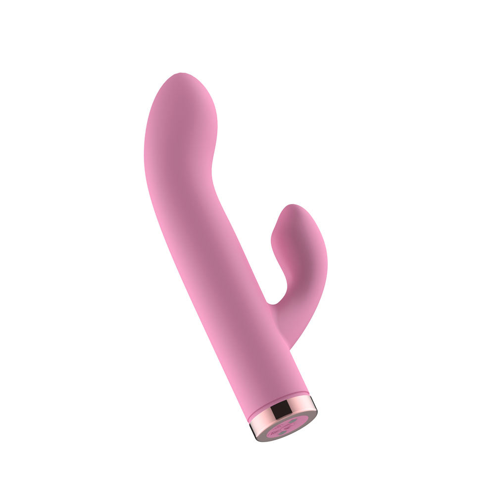 Passion Play Silicone Rabbit Vibrator Pink Pink Usb Rechargeable Mini Rabbit Vibrator