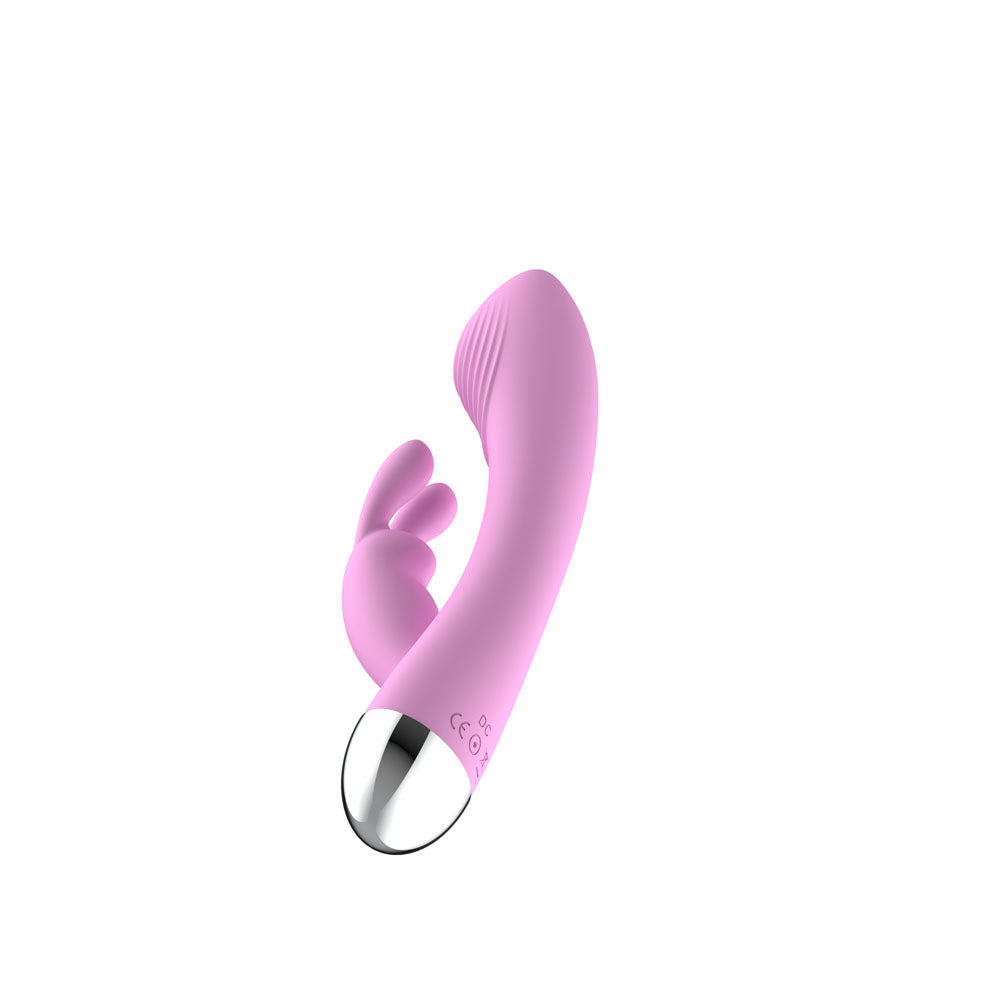 Passion Play Silicone Rabbit Vibrator Pink 18.6 Cm Usb Rechargeable Rabbit Vibrator