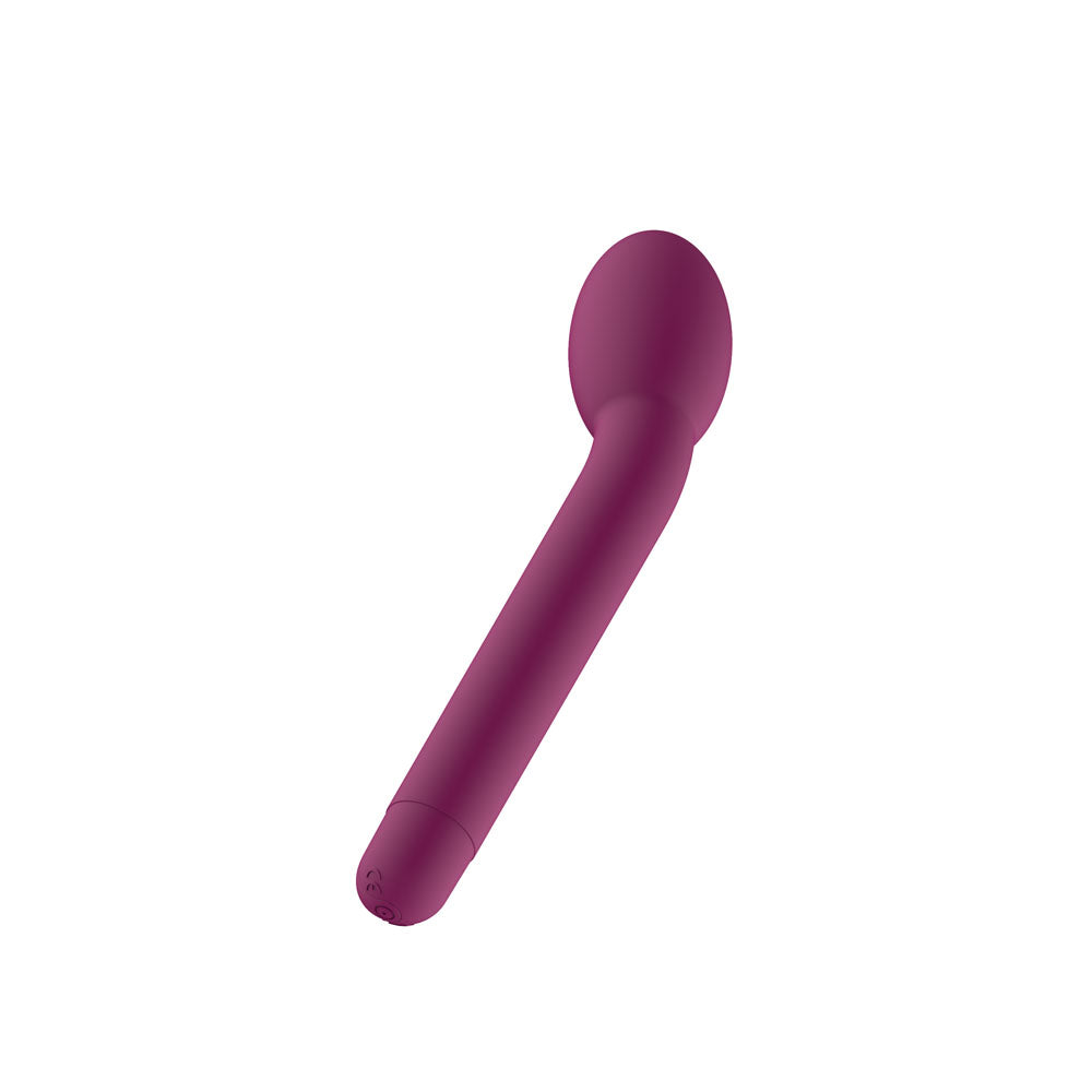Passion Play Silicone G Spot Vibrator Purple 20.7 Cm Usb Rechargeable G Spot Vibrator