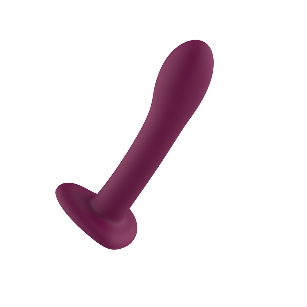 Passion Play Liquid Silicone Dildo Purple Purple 18 Cm Dildo