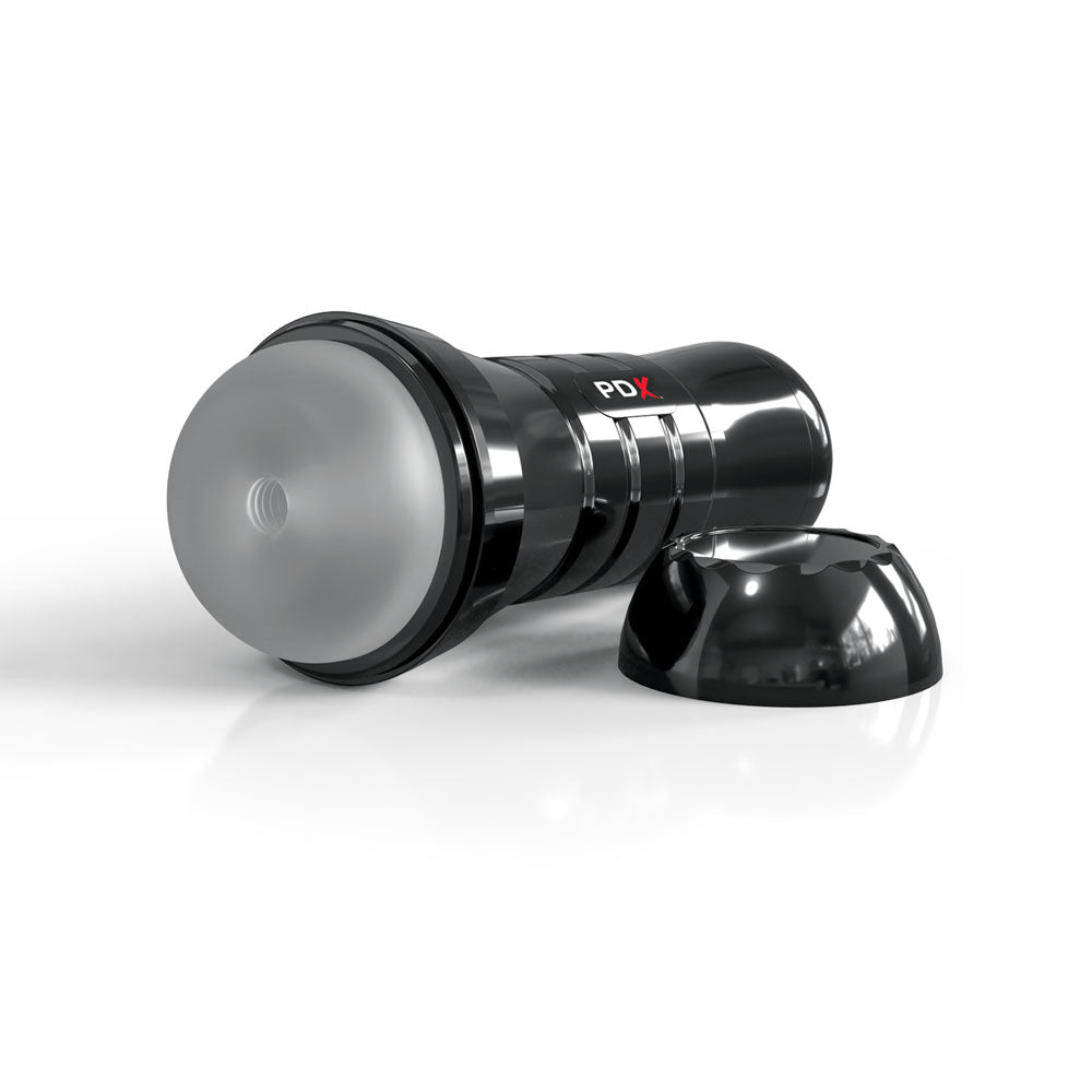 Pdx Wet Pussies Super Slide & Glide Xxl Clear Stroker