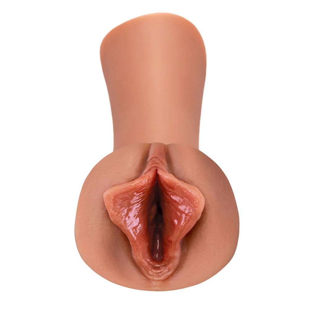 Pdx Extreme Wet Pussies Luscious Lips Tan Tan Self Lubricating Vagina Stroker