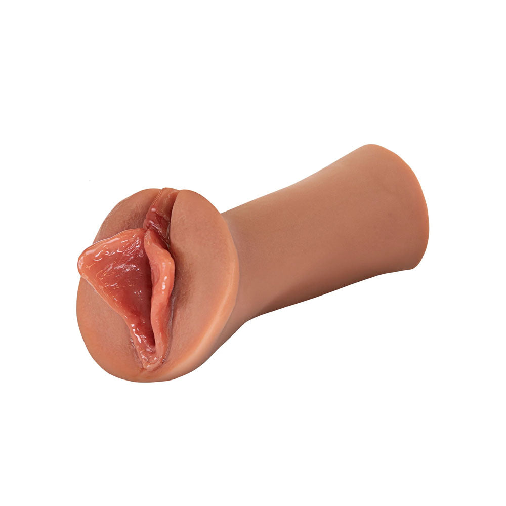 Pdx Extreme Wet Pussies Luscious Lips Tan Tan Self Lubricating Vagina Stroker