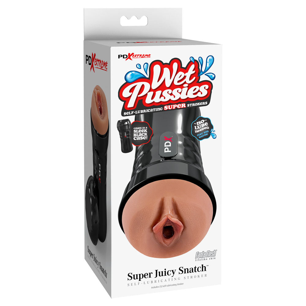Pdx Extreme Wet Pussies Super Juicy Snatch Brown Vagina Stroker