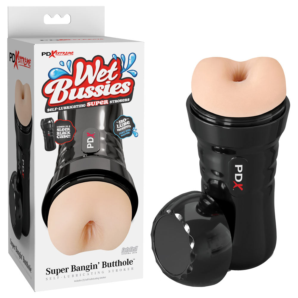 Pdx Wet Bussies Super Bangin Butt Light Flesh Anal Stroker