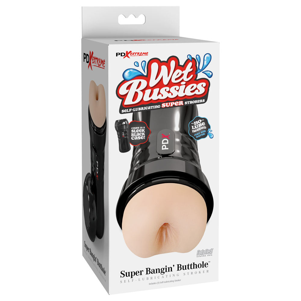 Pdx Wet Bussies Super Bangin Butt Light Flesh Anal Stroker