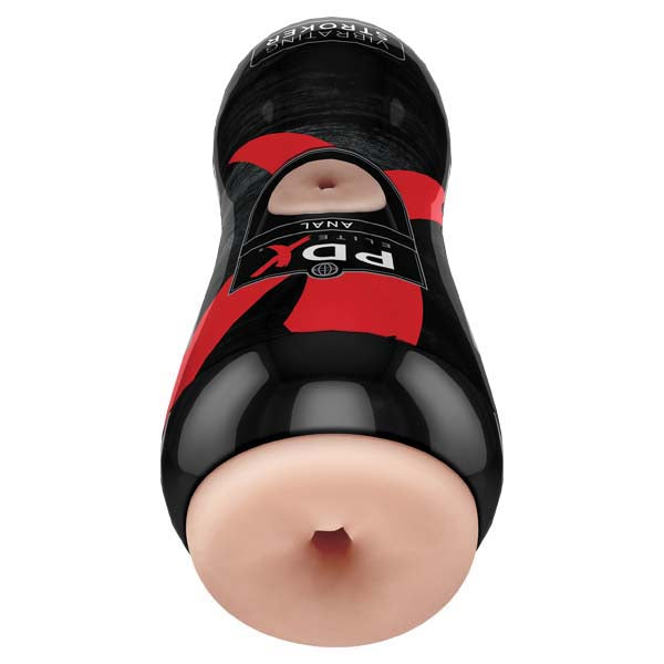 Pipedream Extreme Toyz Elite Vibrating Stroker Anal Flesh Vibrating Ass Stroker
