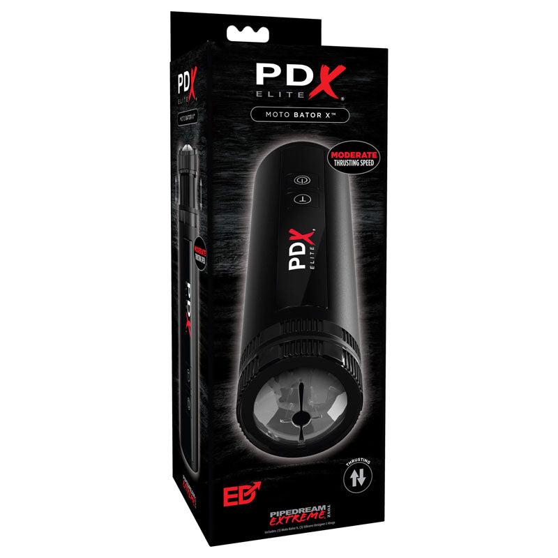 Pipedream Extreme Toyz Elite Moto Bator X Black Powered Water Stroker