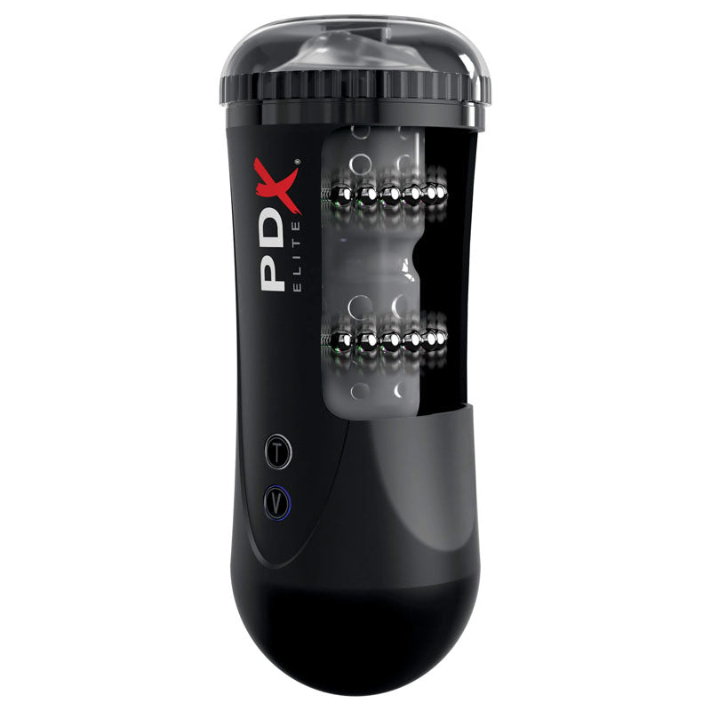Pipedream Extreme Toyz Elite Moto Stroker Black Powered Masturbator