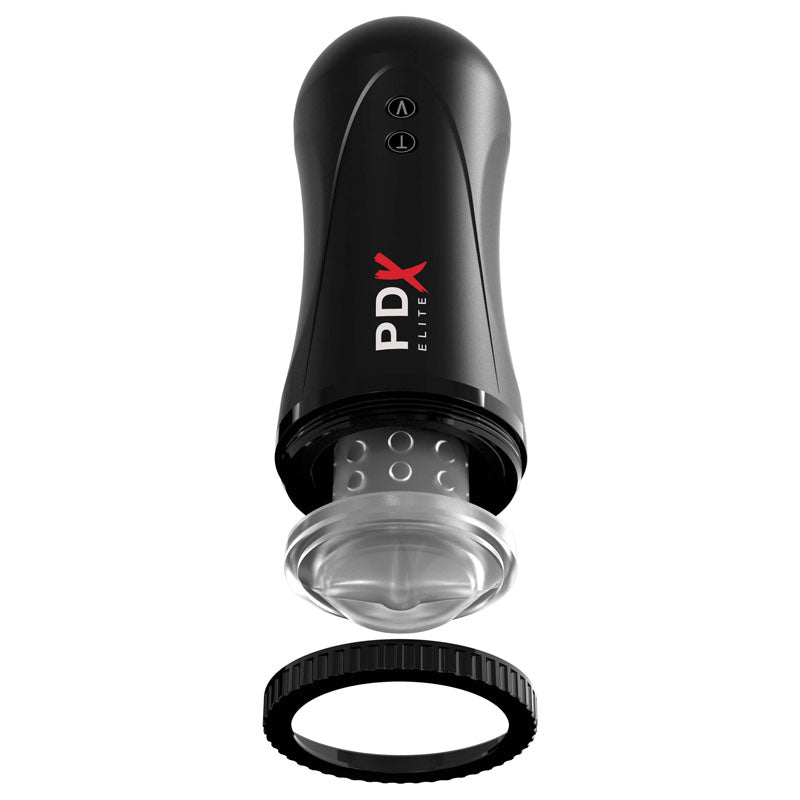 Pipedream Extreme Toyz Elite Moto Stroker Black Powered Masturbator