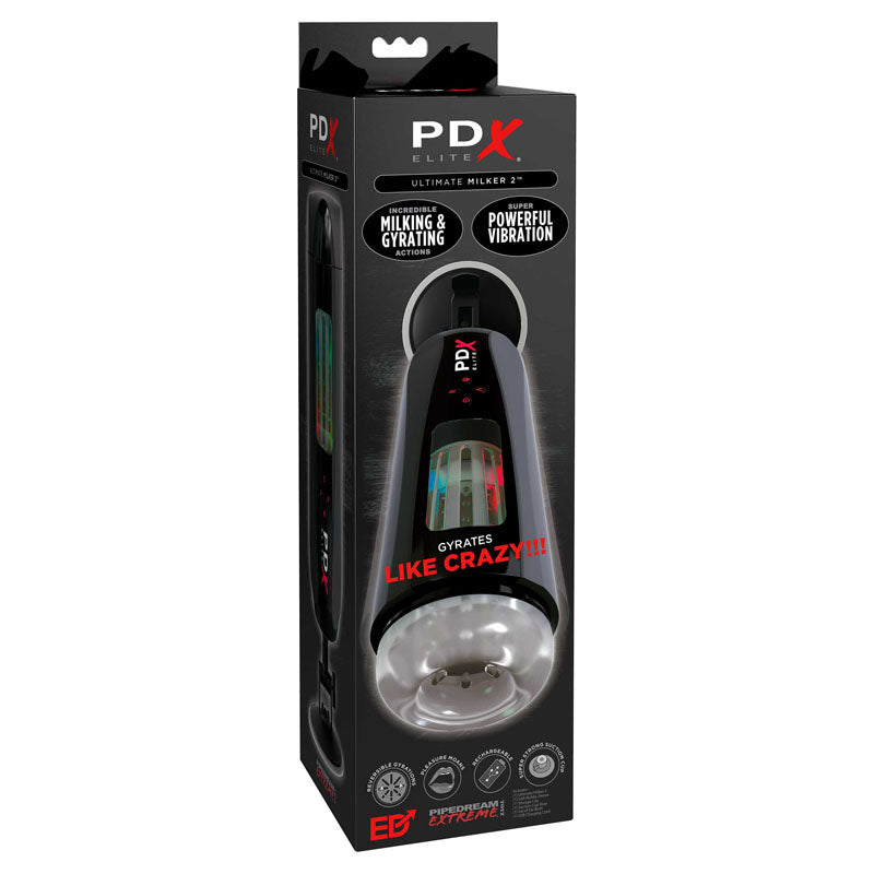 Pipedream Extreme Toys Elite Ultimate Milker 2 Usb Rechargeable Masturbator
